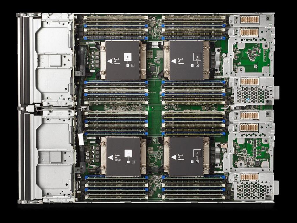 HPE Synergy 660 = Čtyřsocket pro virtualizaci či databáze Až 112 jader s 4x Intel Xeon