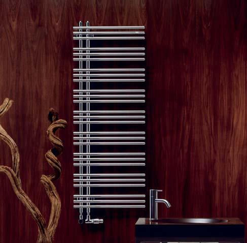 DESIGNOVÉ RADIÁTORY Designové koupelnové a bytové radiátory Zehnder, teplo v té nejkrásnější podobě Zehnder Yucca Asym levá/pravá, V 90, 130, 170 cm, L