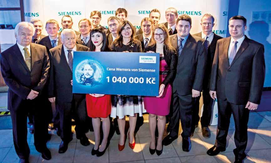 Cena Wernera von Siemense Cenu Wernera von Siemense pořádá společnost Siemens spolu s významnými představiteli vysokých škol a Akademie věd ČR, kteří jsou i garanty jednotlivých kategorií a podílejí