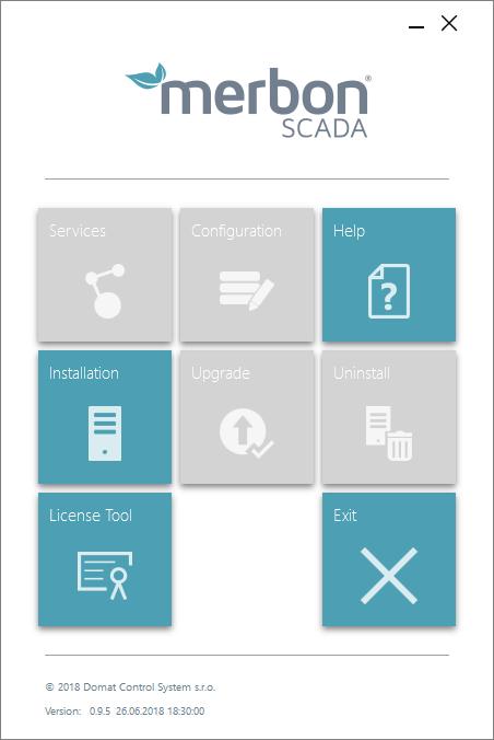 Obr. č. 8 Instalace Merbon SCADA Server 3.1.1 Licencování Merbon SCADA Server Po objednání byste měli obdržet licenční klíč.