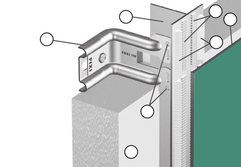 Fasádní systémy CETRIS 8 Systém neviditelného přichycení (lepení) desek CETRIS SikaTack Panel V případě požadavku na neviditelné přichycení (platí pouze pro systém VARIO a svislé obklady) je možné
