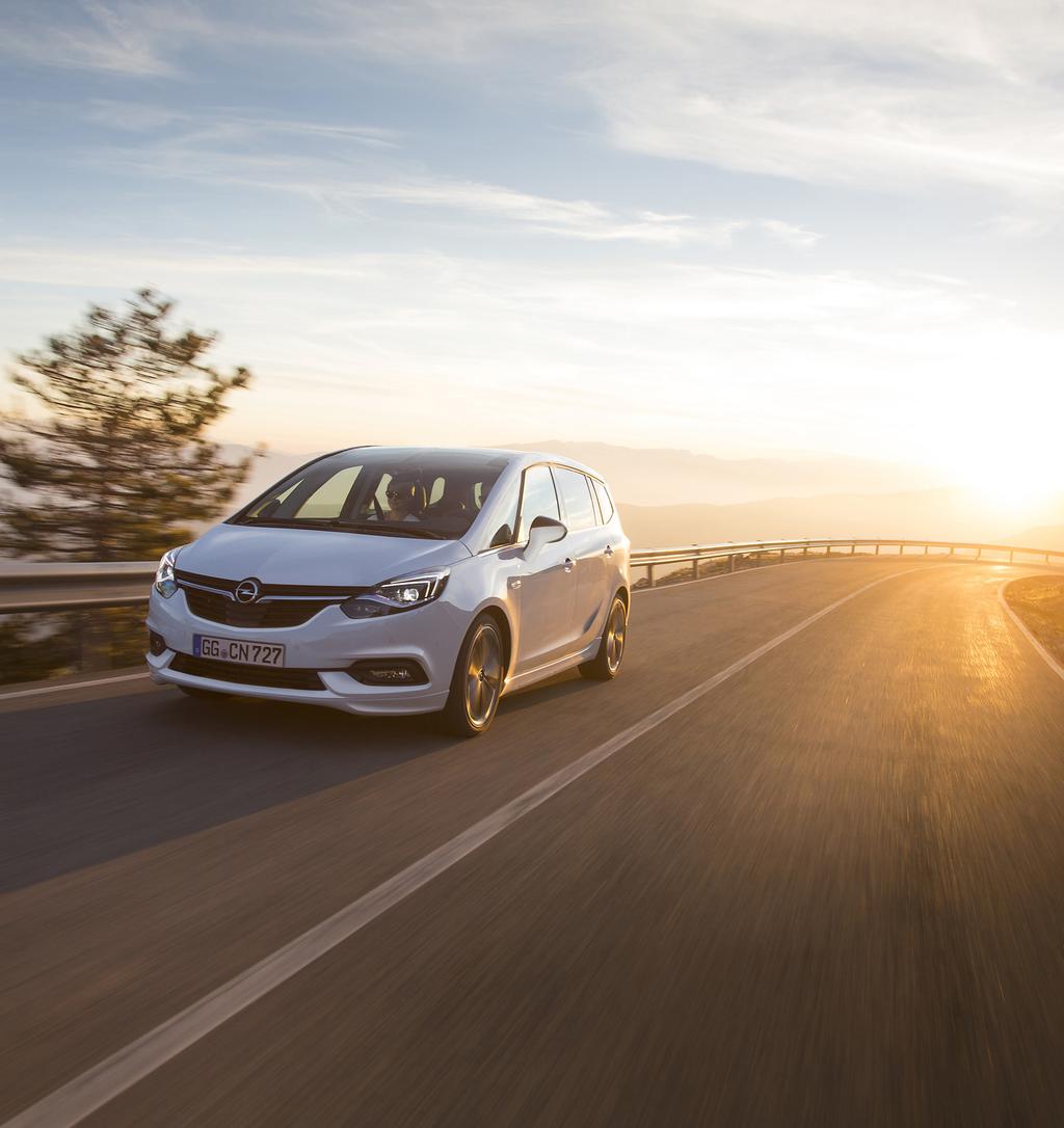 Produktové informace OPEL NOVÁ ZAFIRA