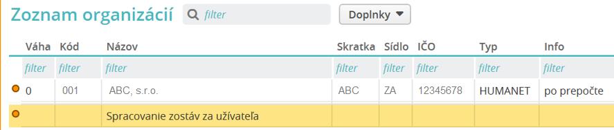 Možnosť upravovať súbory vo formáte pdf/možnosti spracovania vybraných zostáv prístupovým právom READONLY 8 Možnosť upravovať súbory vo formáte pdf Systém Humanet pri spracovaní súborov do pdf