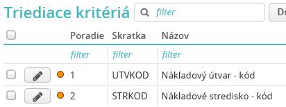 Výstupy vo voľbe Spracovanie miezd/ Tlače a výstupy/rekapitulácie Poradie číselná hodnota udáva poradie triediaceho kritéria.