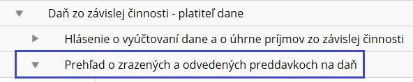 Mesačný daňový prehľad v listinnej podobe sa spracováva tzv. technológiou spájania fdf/pdf súborov. Ide o technológiu, ktorá zapisuje údaje z textového fdf súboru do pdf súboru.