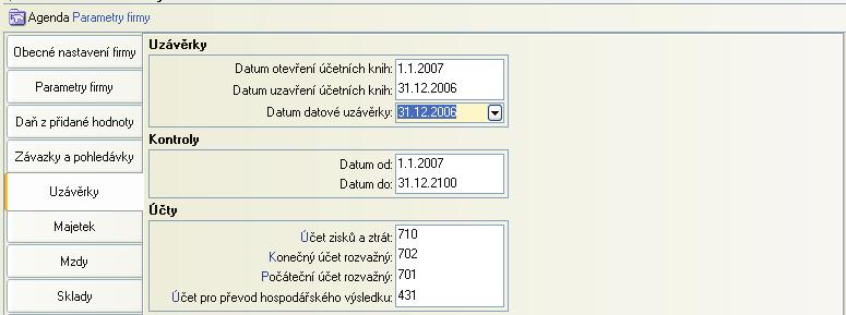 76 Ú È E T N I C T V Í Operace Návrat Pro pøípad nutnosti provedení dodateèných oprav je možné uzávìrku vrátit pomocí operace Návrat. Stejnì jako v pøípadì Úèetní závìrky je obsluha vedena Prùvodcem.