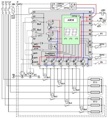 Elektrické schéma 5 Elektrické schéma 5.