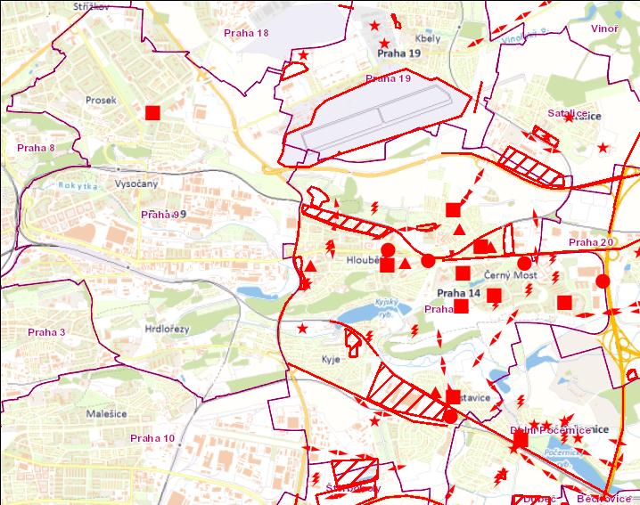 Mapa B.