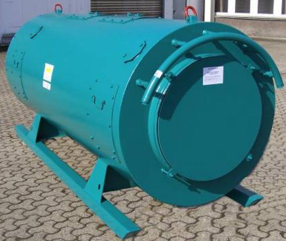 3 Ostatní části centrálního strojního chlazení - Výstup ze strojovny - chladící voda: a) potrubí bez izolace DN 250 mm (obr.