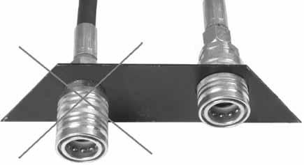 Mechanismus push-pull Použití rychlospojky ve verzi push-pull zabezpečuje hadici proti náhodnému natažení (např.