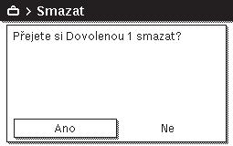 Knoflík pro výběr znovu stiskněte pro opětovné zvolení otopného okruhu nebo systému přípravy teplé vody.