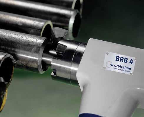 Orbitalní stroje k dělení a úkosování trubek pro vysoce čistá zpracovatelská zařízení www.orbitalum.com BRB 2, BRB 4 Stroje k opracování kotlových trubek Řešení pro problematické stísněné prostory!