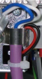 Oprava 7 9 Dodatečné vybavení prvního tlakového čidla (elektrické) Tavné přístroje s tlakovými čidly mají u měniče kmitočtu namontovaný stínicí plech pro sběrnici CAN.