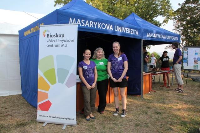 Festival vědy Již tradičně se Bioskop účastnil Festivalu vědy pořádaného v areálu brněnské hvězdárny. Tématem bylo ph kolem nás. Víte co je ph? Jak se měří? Jakou má hodnotu v různých nápojích?