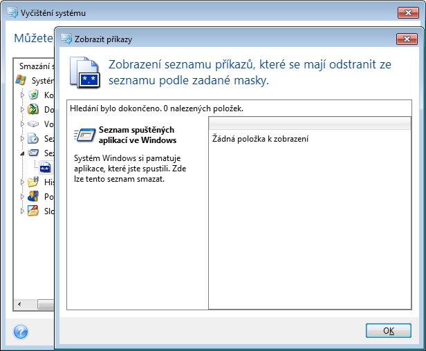 Počítače Nastavení Počítače je použito k vymazání vyhledávacích řetězců z registru, které byly použity k vyhledání počítačů v místní síti.