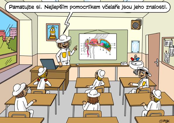 ROJENÍ / SWARMING MLADÝ VČELAŘ DIDAKTICKÁ