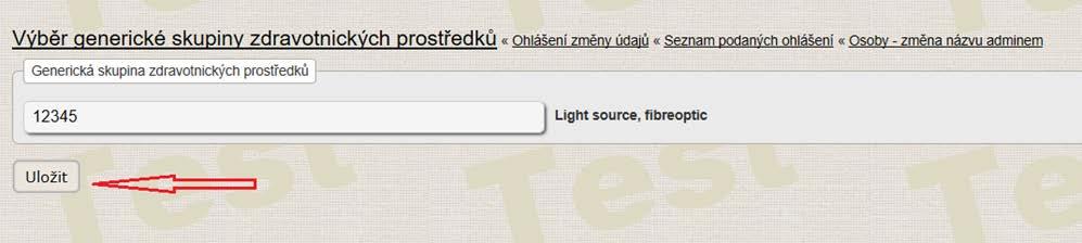 Potvrďte tlačítkem Uložit. 24) Chcete-li u činnosti distributor nebo dovozce přidat zdravotnický prostředek (ZP), tj. notifikovat ZP dle 33 odst.