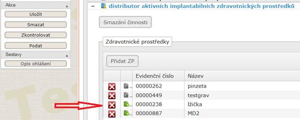 zdravotnického prostředku in vitro, který nenáleží do seznamu A ani seznamu B a ani není ZP pro sebetestování.