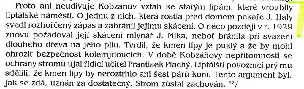 Text z knihy Liptál kapitoly z historie obce na Valašsku, 1994 Ve spolupráci s Ing.