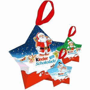 Kinder čokoláda - Vianočná hviezda 42g Krémové figúrky Orion horké 4g 633 69,6 8,5 6