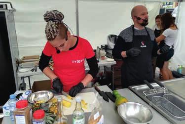 početným publikem na arden food festivalu ve