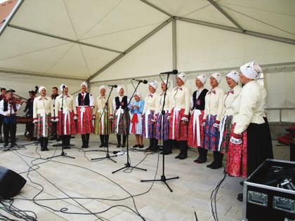 SKÉ HODY 2017 Během odpoledního programu nazvaného HOP, KONÍČKU se zájemci mohli podívat na ukázku zdobení koně pro jízdu králů,