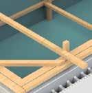 Příčná rozpěra hranol 60 x 80 mm Podélná výztuha hranol 60 x 80 mm Stojka hranol 60 x 80 mm Šikmá rozpěra hranol 60 x 80 mm