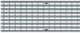 XtraDrain - kompozitní hrana Žlaby, vpusti a příslušenství Rošty pro žlaby XtraDrain X200C B 25 kn Rošty pro žlaby XtraDrain X200C B 25 kn rošty vyrobeny dle EN 433 s integrovanou aretací Drainlock