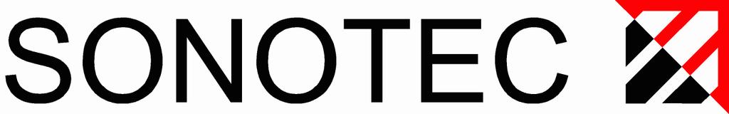 SONOTEC s.r.o. Absolonova 49 624 00 Brno Tel: ++420-541 223 211 Fax:++420-541 223 211 http://www.sonotec.cz e-mail: sonotec@sonotec.