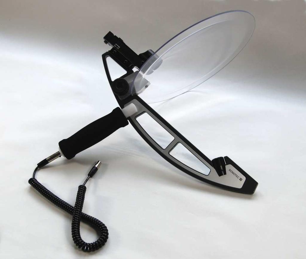 Parabolická sonda L55 SONOSPOT Parabolická sonda L50 SONOSPOT je určena k detekci ultrazvuku na velmi velké