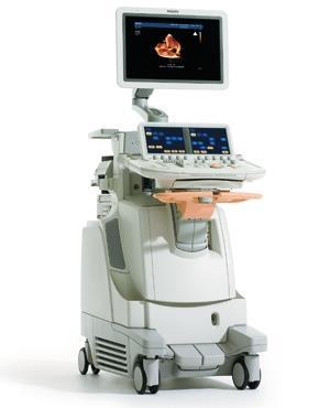 3.2.2 Ultrazvukový systém Philips ie33 xmatrix Tento ultrazvukový systém je využíván pro echokardiografii v nemocnici Podlesí v Třinci. Systém umožňuje 2D i 3D zobrazení za použití stejné sondy.