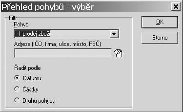 Co když z databáze výrobků budeme chtít vybrat ty, které odebral určitý odběratel XY od 1. 1. 200X do 25. 5. 200X a stály více než 10 000, Kč? Pokud máme v databázi možnost zadat obecný, tzv.