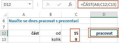 Opět musí být toto číslo větší nebo rovno nule a jestliže počet neuvedete, bude se pracovat s jedničkou.