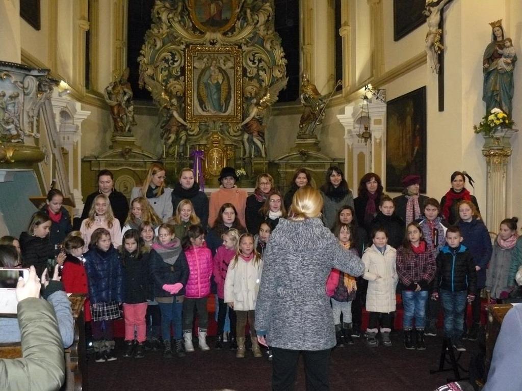 Malí i velcí zpěváci se činili, a i když byla menší tréma u některých, vše dopadlo na