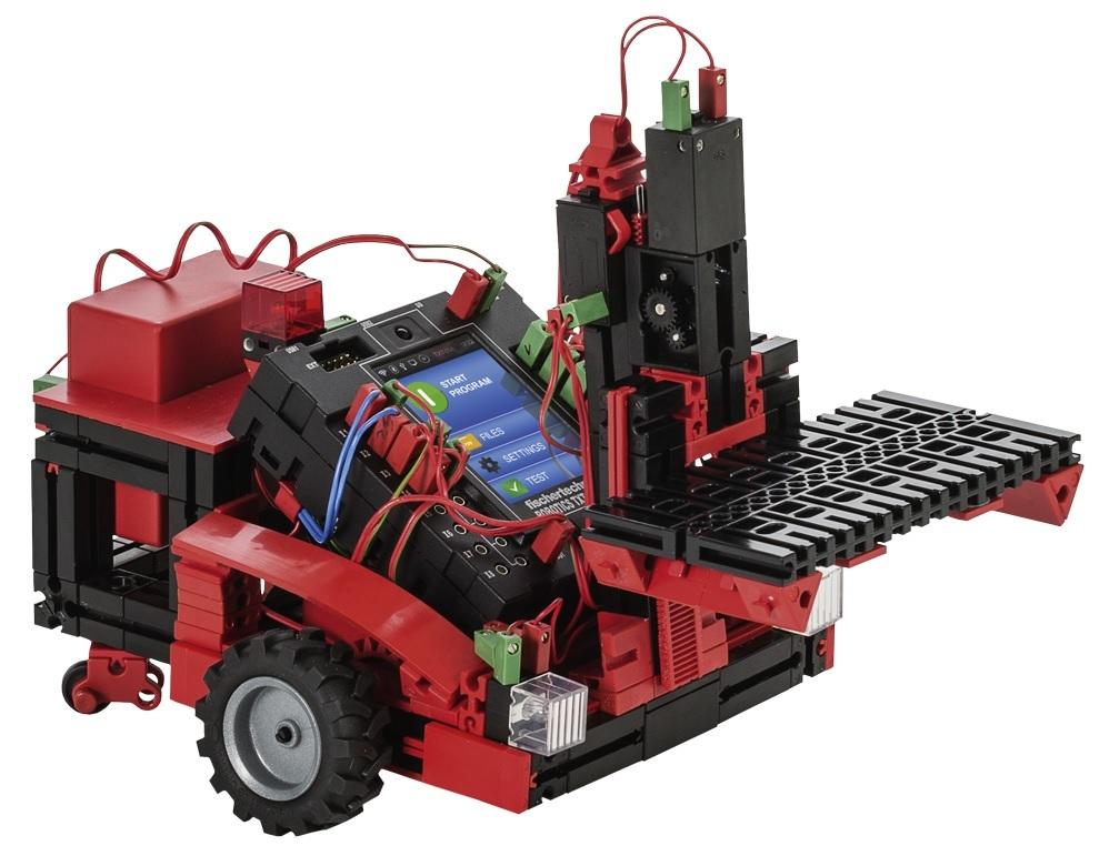 Obrázek 1.2: Fischertechnik ROBO TX Explorer 2 Existuje i mnoho podobných stavebnic [31]. Například fischertechnik prodává podobné robotické sety jako LEGO [25].