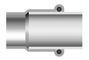 Tvarovky Spolehlivost a minimalizace tlakových ztrát Tvarovky systému KAN-therm Steel jsou vyrobeny ze