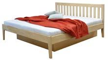140 x 200 cm 850 Kč měšíčně** ilustrační foto DŘEVĚNÁ POSTEL ELIZA dřevěná postel 180 x 200 cm s výklopným roštem, nosnost do 150 kg, 28 lamel,
