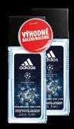 Adidas dámsky / pánsky deo natural sprej 2 x 75 ml, 31,933 /1 l VÝHODNÉ BALENIE 4,79 5,79 Nivea deo 150 ml dámske / pánske, 14,600 /1 l