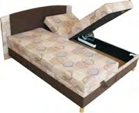 386 š/v/h: 207/98/205 cm, ložná plocha 170/195 cm a