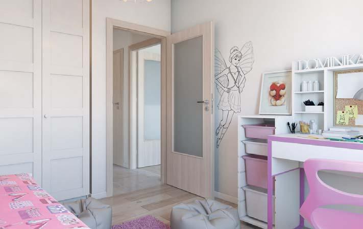 NOVÝ MODEL NOVÝ DEKOR Porta DECOR Porta DECOR D, Ořech Bělený