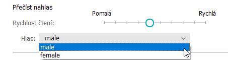 6. Konfigurace Přístup k nastavení konfigurace: Klikněte na ikonu Nastavení. Klikněte na položku Nastavení.