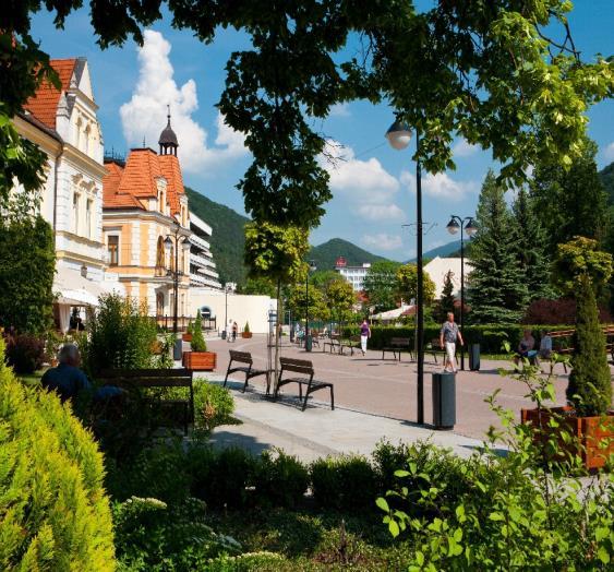 V tom čase boli kúpele jednými z najvýznamnejších v Rakúsko- Uhorsku. V roku 1835 kúpil kú-pele viedenský finančník Juraj Sina, ktorý ich prebudoval a zmodernizoval.