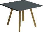 Konferenční stůl ALAN 120 š120 h60 v50cm 113