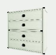 ! MAGELLAN vyrobeno v EU Police 120 š120 h21,5 v26,5cm 27 Závěsný regál š120 h26 v38cm 63 Postel 1S-90 š97 h205,5 v89,5cm 246 Noční stolek 1S š51,5 h40 v44cm 80 Truhla š86,5 h45 v47cm 131 TV stolek