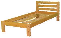 Postel Stela 180 š189 h209 v80cm 192 výška spodní hrany roštu 24 cm 33 cm Postel Anetka 90 š99 h205 v50cm 75 Postel