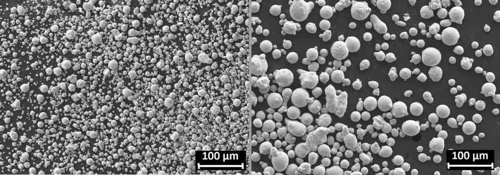 MATERIÁL A METODY Zařízení ProX 300 disponuje laserem o větším výkonu, větším pracovním prostorem a také umožňuje vytvořit menší tloušťku vrstvy. Tab.