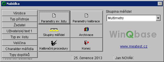 Položky v číselnících lze také rušit. Podmínkou ovšem je, že daná položka číselníku není použita v žádném evidenčním listě. K evidenčním listům patří tyto číselníky: 1.