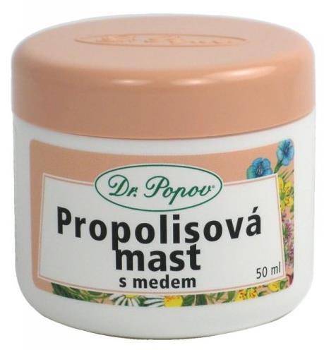 4.5 Volně prodejné přípravky obsahující propolis dostupné v lékárně VČELPO Natural propolis kapky 50 ml Propolisové kapky mají charakteristickou vůni a slabě nahořklou chuť.