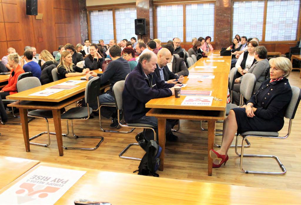 Dostali jsme velký mediální prostor, tři dny v televizích, rádiích a novinách je velký úspěch, se kterým nám pomohla ČMKOS. Média neinformovala nekorektně ani invektivně.
