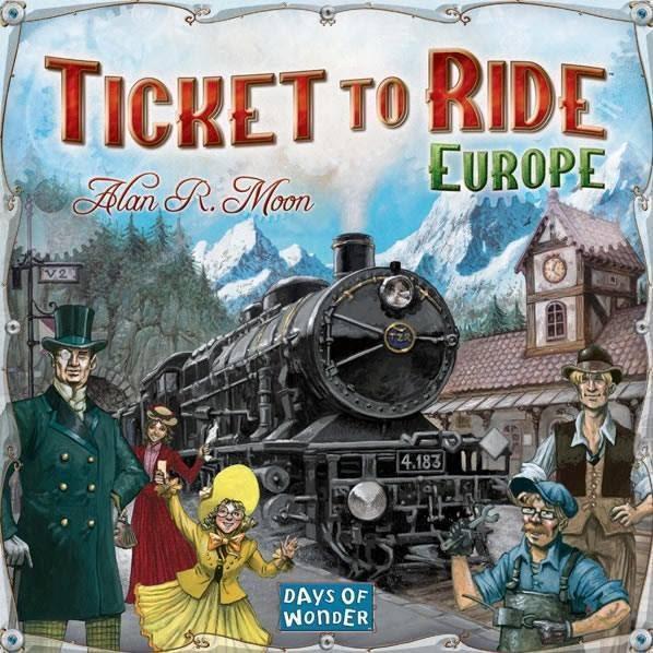 Ticket to ride: Evropa Počet hráčů: 2-5 Herní doba: 45 minut Hra Vás přenese na evropský kontinent přelomu 19. a 20. Století.